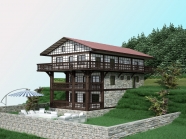 Mountain House in İkizdere-Rize